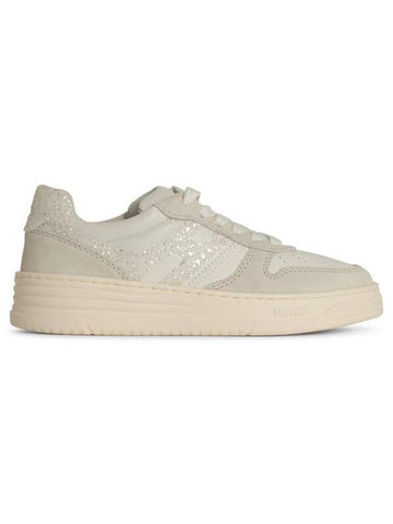 Hogan 'H630' White Leather Sneakers - HOGAN - BALAAN 1