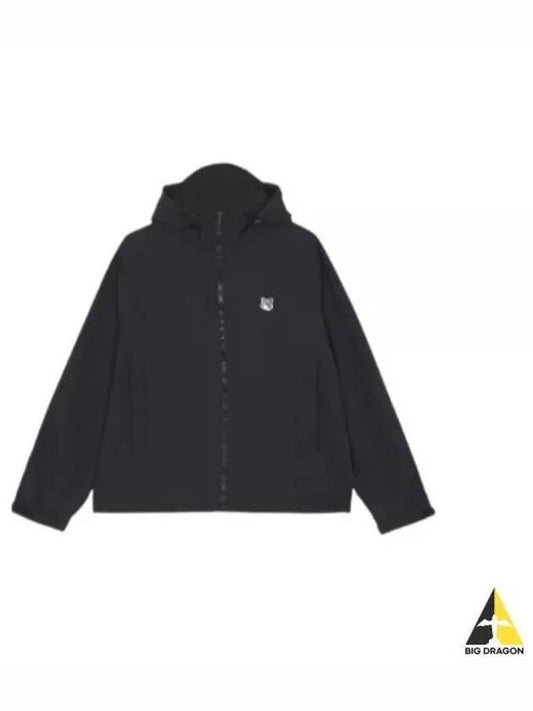 Technical Windbreaker Black - MAISON KITSUNE - BALAAN 2