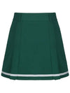Color combination tape double pleated skirt MW4SS602 - P_LABEL - BALAAN 3
