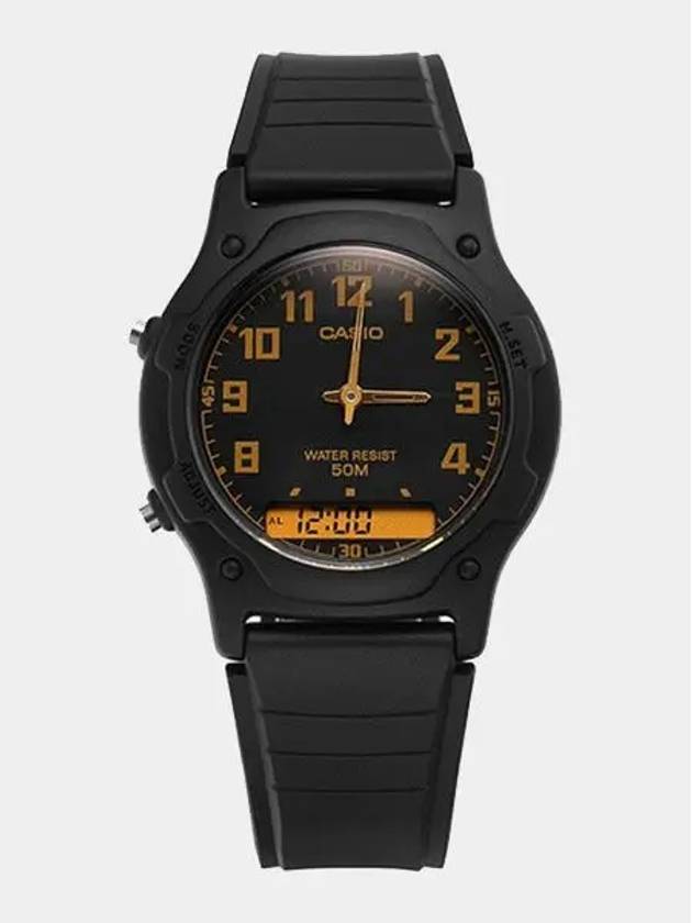 AW 49H 1BVDF AW 49H 1B Anal Digital Urethane Watch - CASIO - BALAAN 5