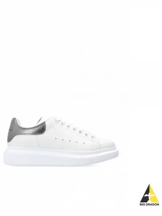 Oversized Low Top Sneakers Black White - ALEXANDER MCQUEEN - BALAAN 2