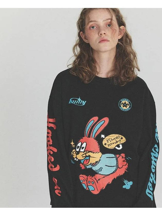 Pounding Bunny Long Sleeve Black - CPGN STUDIO - BALAAN 1