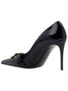 DG Logo Leather Pumps Black - DOLCE&GABBANA - BALAAN 4