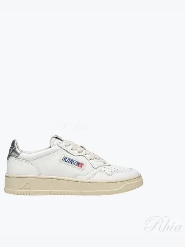 Medalist Silver Tab Low Top Sneakers White - AUTRY - BALAAN 2