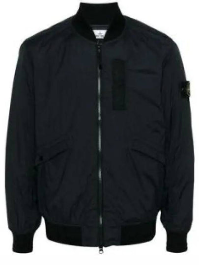 Skin Touch Nylon TC Primaloft Bomber Jacket Black - STONE ISLAND - BALAAN 2