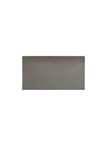 Citizen Twill Long Wallet Grey - HERMES - BALAAN 1