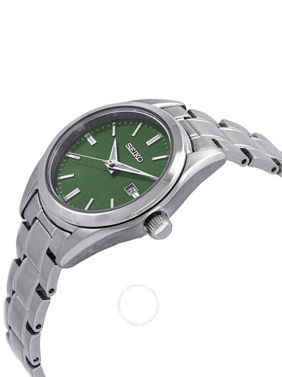 Seiko Essentials Quartz Green Dial Ladies Watch SUR533 - SEIKO - BALAAN 2