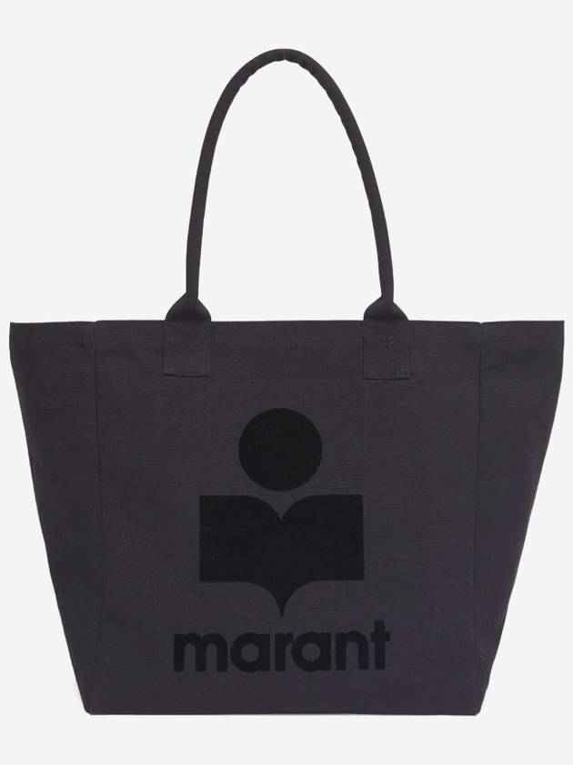 Yenky Logo Tote Bag Black - ISABEL MARANT - BALAAN 2