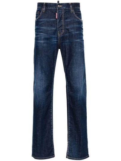 Dark Pressed Wash Jean Blue - DSQUARED2 - BALAAN 2