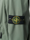 Men's Soft Shell Wappen Hooded Jacket Khaki - STONE ISLAND - BALAAN 7