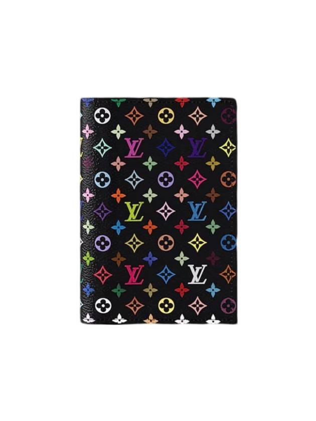 Logo Passport Wallet Black - LOUIS VUITTON - BALAAN 1