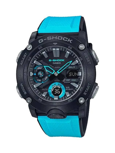 Carbon Core Guard Ga 2000 Watch Blue Black - G-SHOCK - BALAAN 1