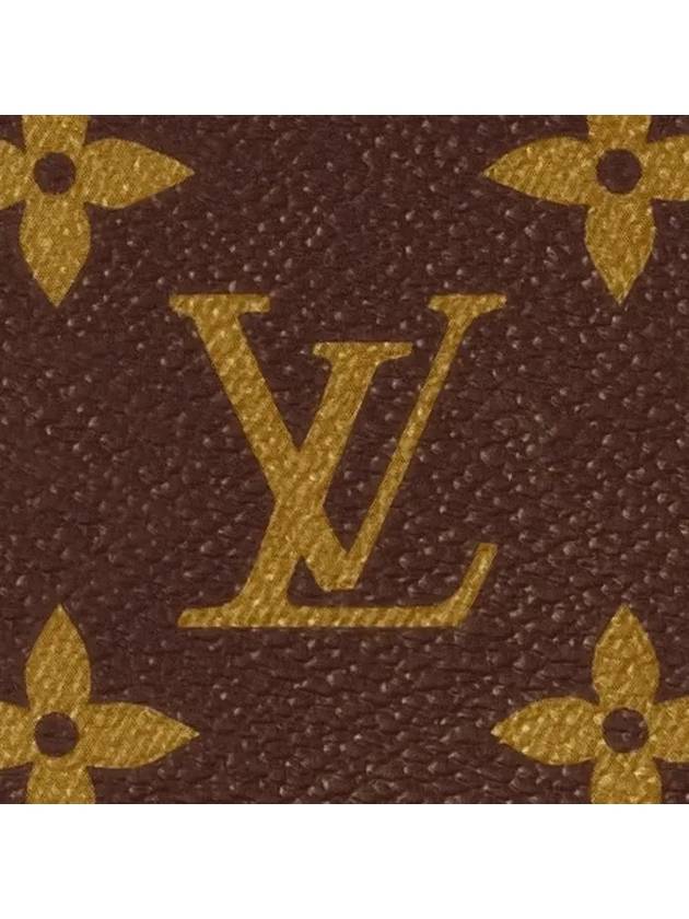 Lou Wallet Monogram Card Wallet Brown - LOUIS VUITTON - BALAAN 6