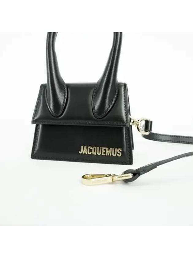 Jacquemus Le Chiquito leather bag mini black 21H213BA0013000 - JACQUEMUS - BALAAN 5