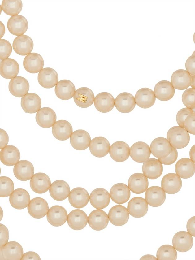 NECKLACE WITH PEARLS - MOSCHINO - BALAAN 3