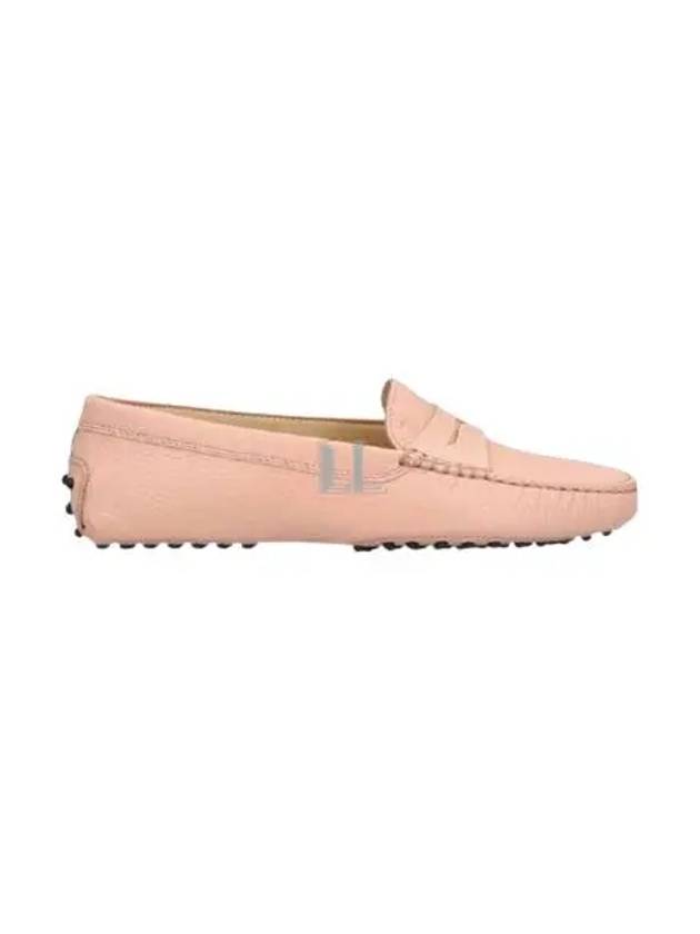 Gomini Leather Driving Shoes Coral Pink - TOD'S - BALAAN 2