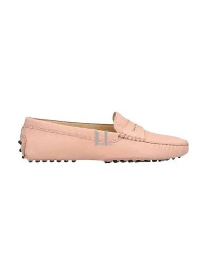 Gomini Leather Driving Shoes Coral Pink - TOD'S - BALAAN 2