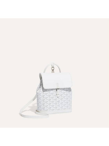 Alpin Mini Backpack White - GOYARD - BALAAN 1