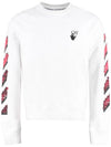 Marker Arrow Sweatshirt White - OFF WHITE - BALAAN.