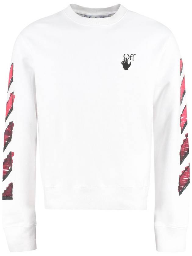 Marker Arrow Sweatshirt White - OFF WHITE - BALAAN 1