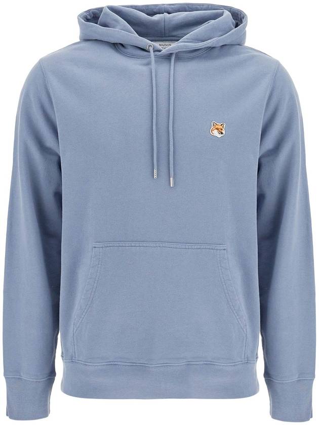 Fox Head Patch Regular Hoodie Light Blue - MAISON KITSUNE - BALAAN 2