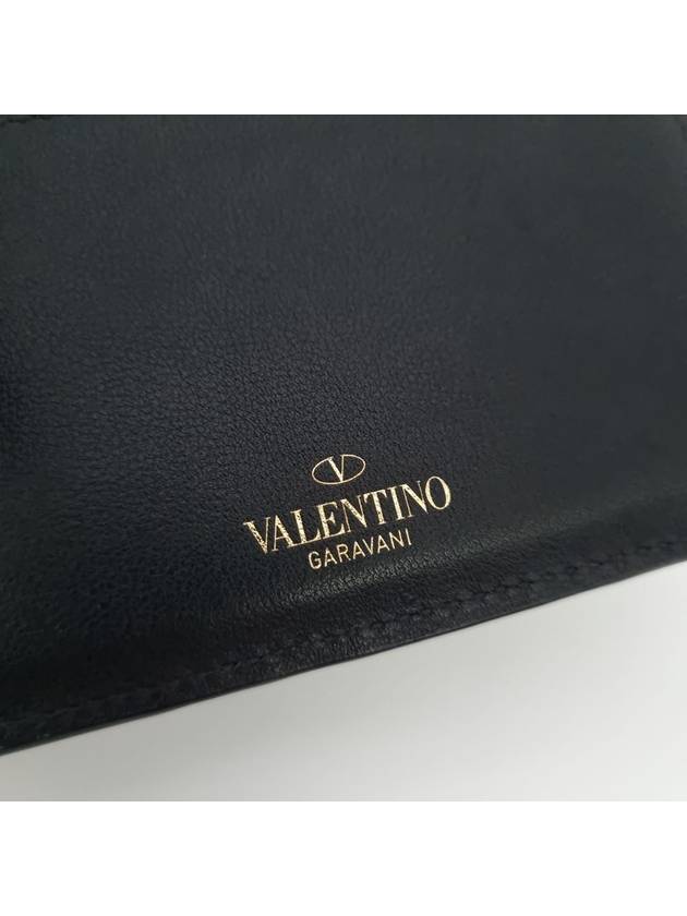 Rockstud card wallet - VALENTINO - BALAAN 4