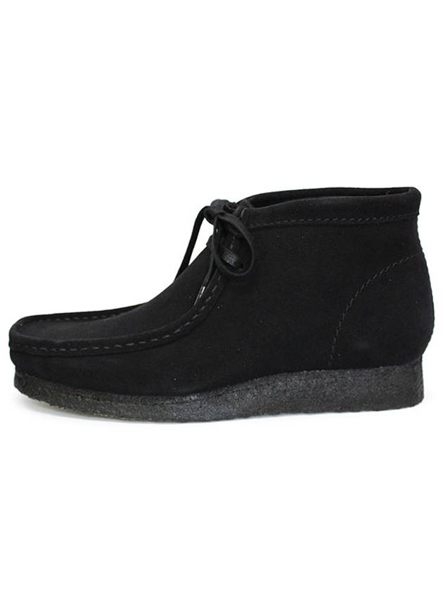 Wallabee Suede Ankle Boots Black - CLARKS - BALAAN 2