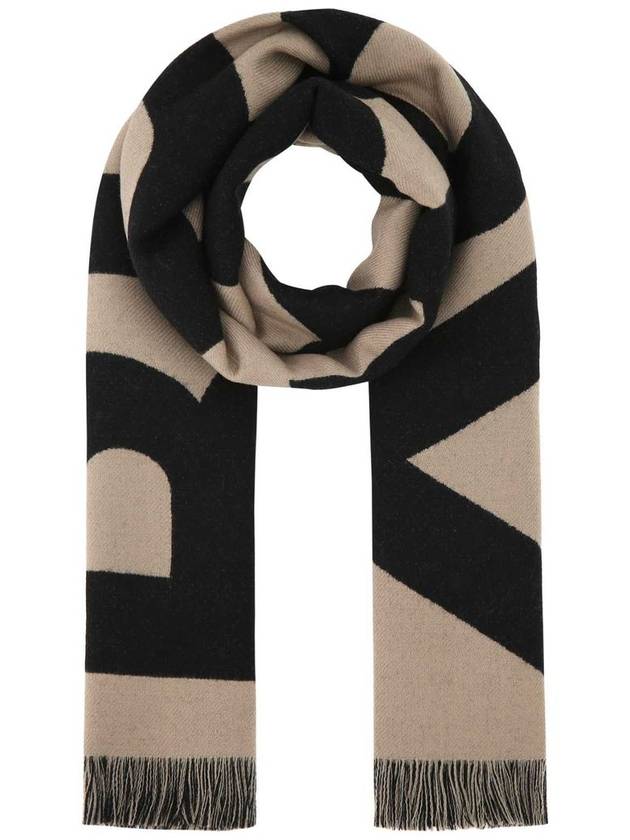 Logo Archive Scarf Brown - BURBERRY - BALAAN 2