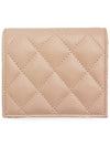 Classic half wallet snap caviar pink beige gold plated full set - CHANEL - BALAAN 3