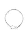 Moments Infinity Note Snake Chain Bracelet Silver - PANDORA - BALAAN 2