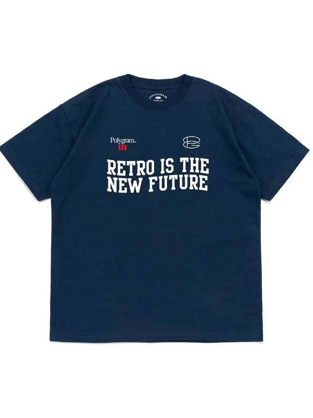 NEW FUTURE T SHIRTS DARK BLUE - POLYGRAM - BALAAN 3