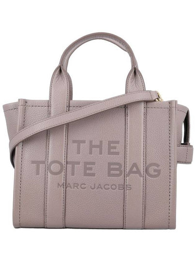 Small Leather Tote Bag Grey - MARC JACOBS - BALAAN 2