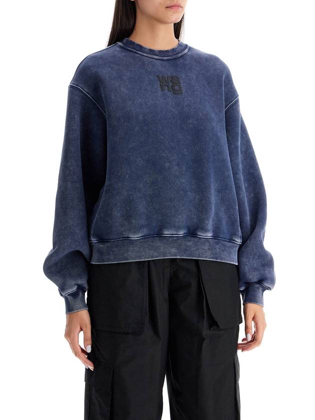 boxy crewneck sweat - ALEXANDER WANG - BALAAN 2