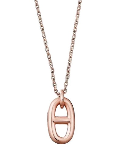 Small Farandole Pendant Necklace Rose Gold - HERMES - BALAAN 1