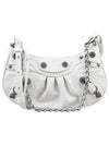 Le Cagole Chain Mini Shoulder Bag White - BALENCIAGA - BALAAN 2