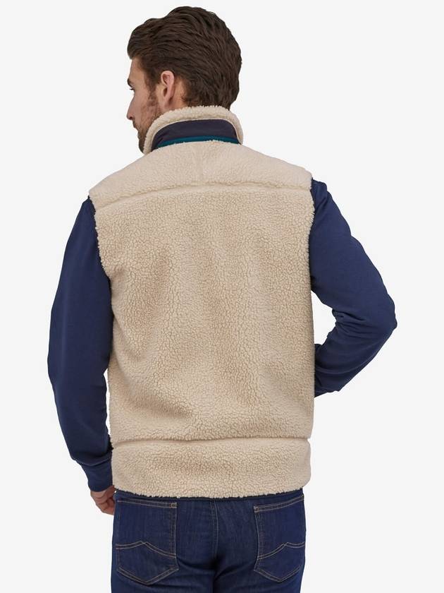 Classic Retro x Fleece Vest Natural - PATAGONIA - BALAAN 3