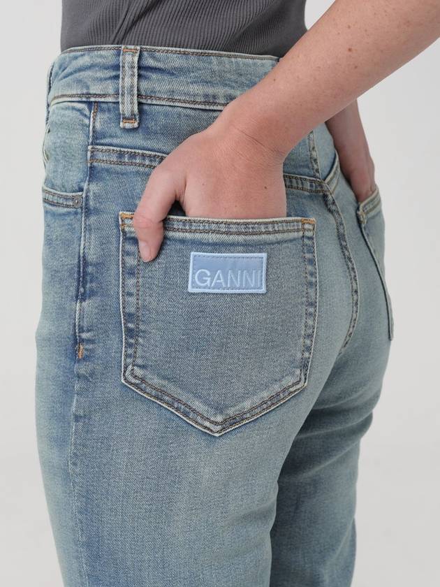 Jeans Ganni in denim organico riciclato - GANNI - BALAAN 4