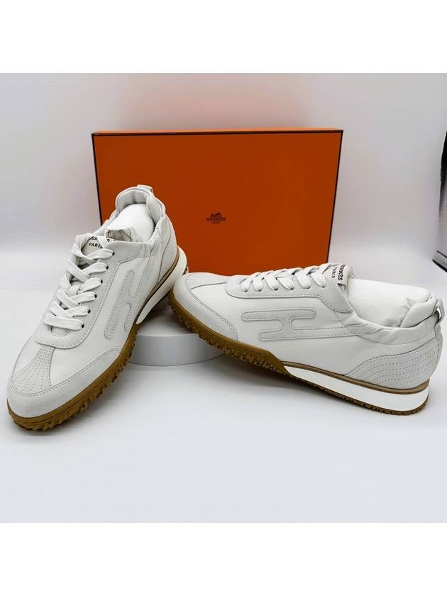 Sneakers Jet Womens Shoes White H242154Z90 - HERMES - BALAAN 1