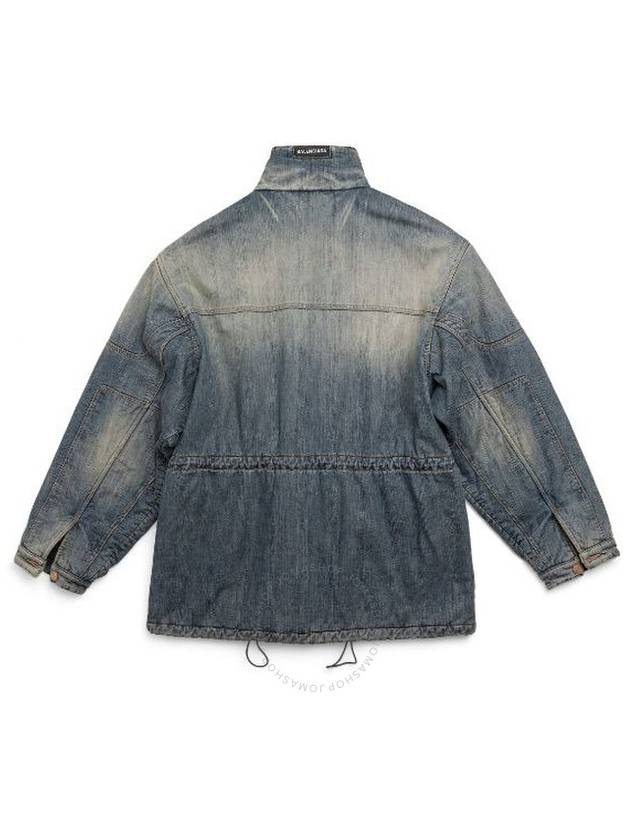 23 fw denim parka WITH back logo label 750946TNW654036 B0650738525 - BALENCIAGA - BALAAN 3