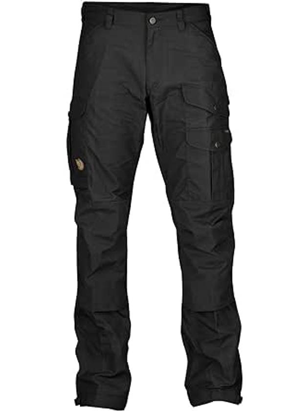 Men's Vidda Pro Regular Fit Track Pants Black - FJALL RAVEN - BALAAN 2