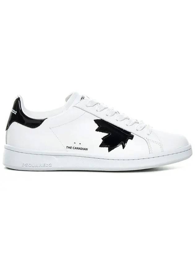 Logo Low Top Sneakers White - DSQUARED2 - BALAAN 1