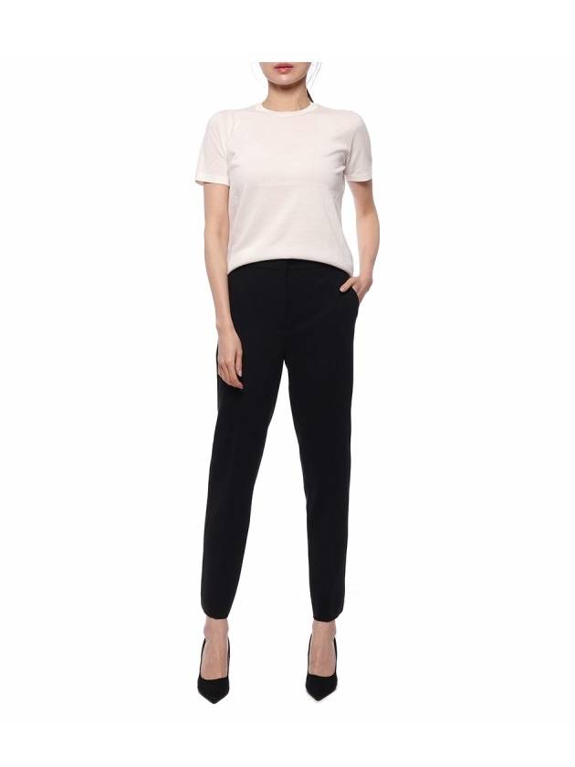 Pegno Straight Pants Black - MAX MARA - BALAAN 4