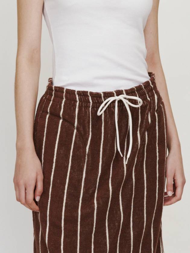 Terry Skirt Brown Ivory - PILY PLACE - BALAAN 4