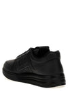 G4 Logo Calfskin Low Top Sneakers Black - GIVENCHY - BALAAN 3