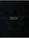 Corduroy Straight Leg Jeans Black - SAINT LAURENT - BALAAN 4