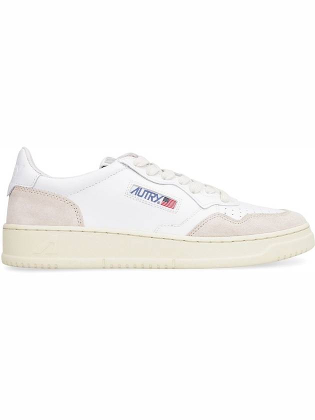 Medalist Goatskin Low Top Sneakers White - AUTRY - BALAAN 3