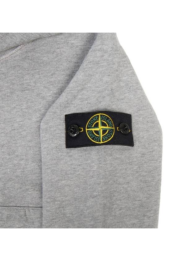 Compass Logo Patch Hoodie Grey - STONE ISLAND - BALAAN 6