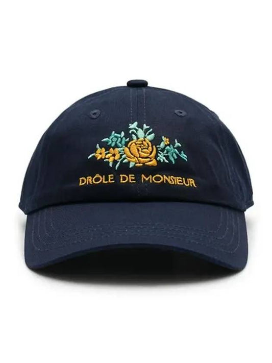 Drold Monsieur Casquette Floral Ball Cap CP109 CO027 NY - DROLE DE MONSIEUR - BALAAN 1