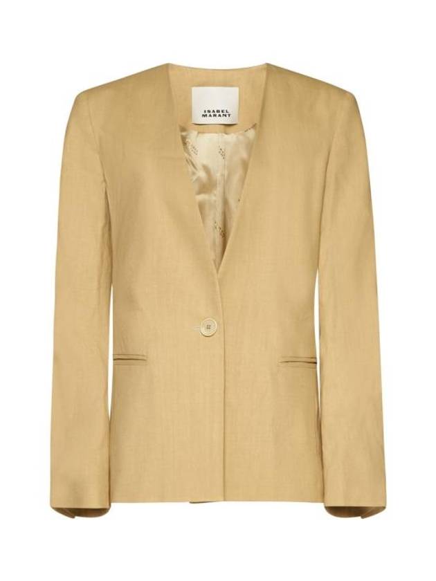 Jacket VE0269FAB1F04I10ST STRAW - ISABEL MARANT - BALAAN 1