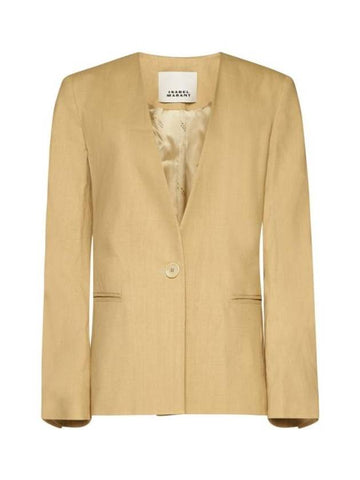 Jacket VE0269FAB1F04I10ST STRAW - ISABEL MARANT - BALAAN 1